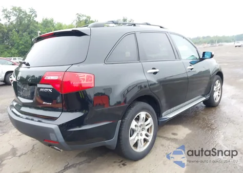 2007 Acura Mdx Technology Package z USA, uszkodzony, nr VIN 2HNYD28327H502090